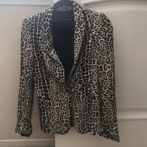 Leopard Zara blazer